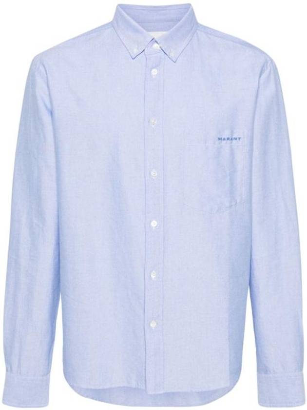 Chemise Jasolo Long Sleeve Shirt Blue - ISABEL MARANT - BALAAN 2