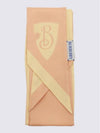 Skinny Reversible B Shield Silk Scarf Peta - BURBERRY - BALAAN 1