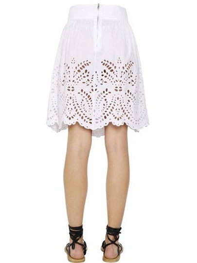 Isabel Marant Etoile embroidered cotton skirt - ISABEL MARANT - BALAAN 2