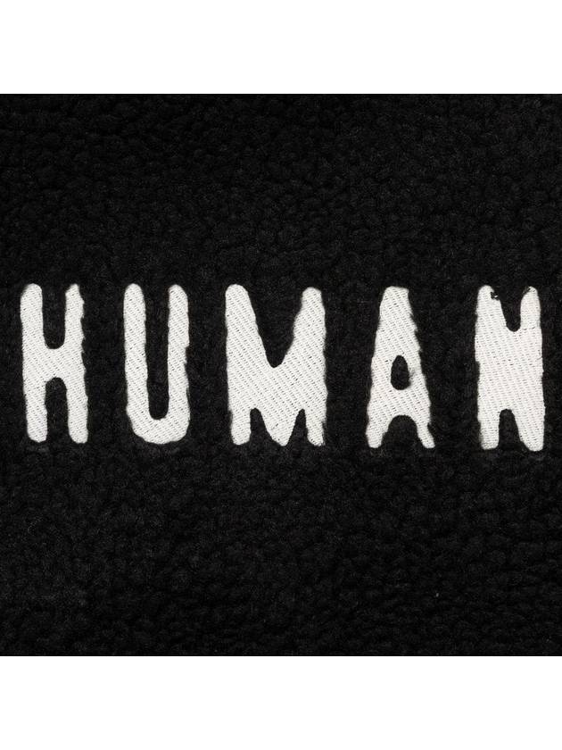 Boa Fleece Black Pullover HM26JK036 - HUMAN MADE - BALAAN 5