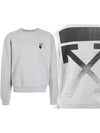 Degrade Arrow Sweatshirt Grey - OFF WHITE - BALAAN 2