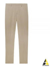 Men's Mayer Stretch Wool Straight Pants Dark Sand - THEORY - BALAAN 2