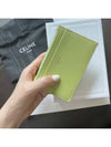 Zipper Grained Calfskin Card Wallet Light Jade - CELINE - BALAAN 6