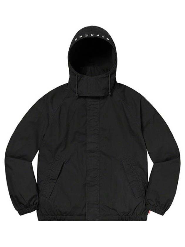 Raglan Court Jacket Black - SUPREME - BALAAN 3