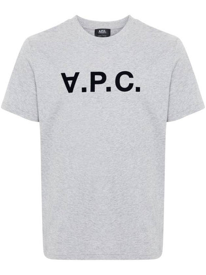 Standard Grand VPC Short Sleeve T-Shirt Grey - A.P.C. - BALAAN 2