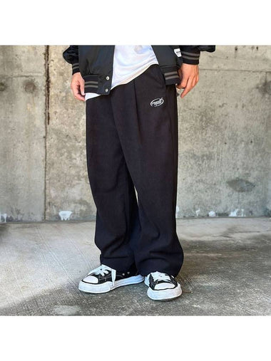 CORDUROY BALLOON PIN TUCK PANTS GRAY - PEACEOFMIND - BALAAN 1