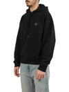 Bold Fox Head Patch Oversize Hoodie Black - MAISON KITSUNE - BALAAN 4