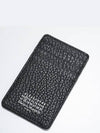 4 Stitch Leather Card Wallet Black - MAISON MARGIELA - BALAAN 3