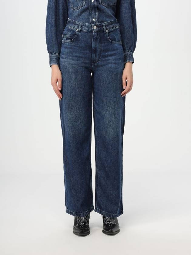 Jeans Isabel Marant Etoile in denim - ISABEL MARANT ETOILE - BALAAN 1