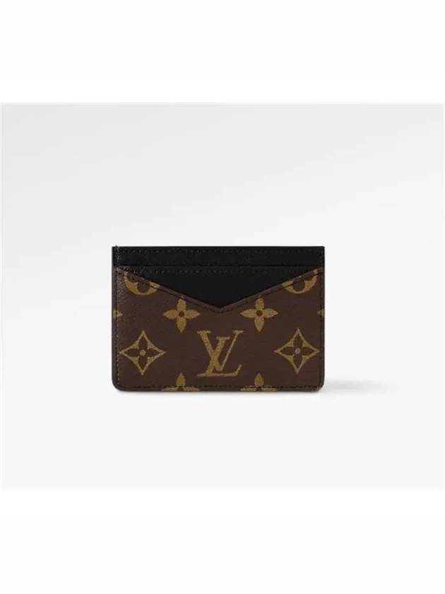 Neo Porte Monogram Card Wallet Black Brown - LOUIS VUITTON - BALAAN 2