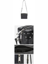 GG Supreme Shoulder Bag Black - GUCCI - BALAAN 5