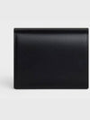 Shiny Triomphe Small Calfskin Half Wallet Black - CELINE - BALAAN 6