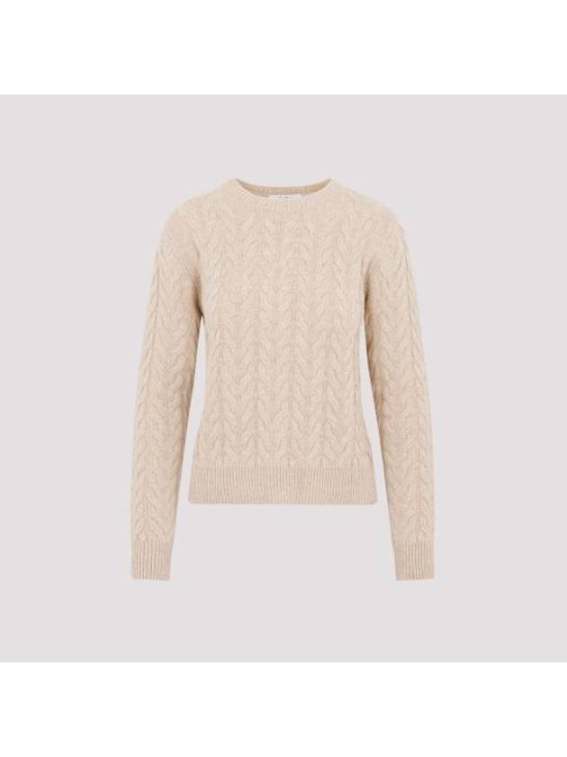 Cashmere Knit Top Miele - MAX MARA - BALAAN 1