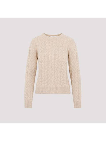 Cashmere Knit Top Miele - MAX MARA - BALAAN 1