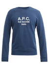 Men's Rufus Sweatshirt Navy - A.P.C. - BALAAN 2