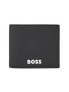 Catch 3.0 Logo Half Wallet Black - HUGO BOSS - BALAAN 1