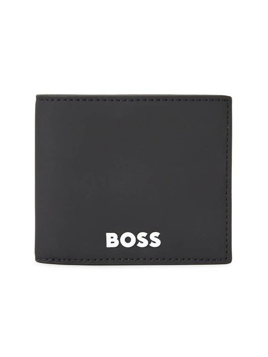 Catch 3.0 Logo Half Wallet Black - HUGO BOSS - BALAAN 2