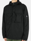 Men's Chorme-R Lens Patch Anorak Black - CP COMPANY - BALAAN 2