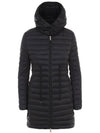 Women's Barbel Long Down Padding Black - MONCLER - BALAAN 3