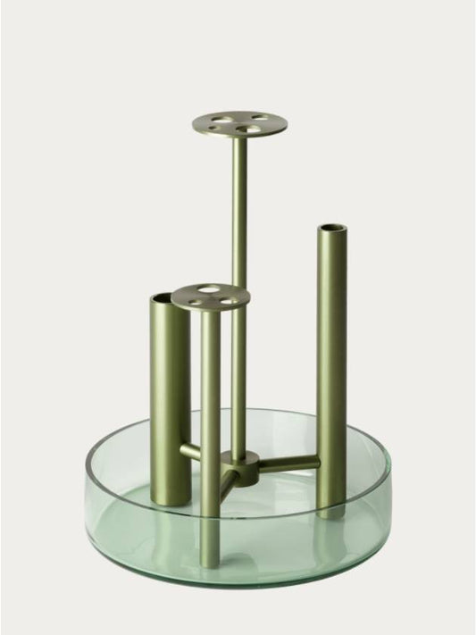 Fritz Hansen Ikeru Base High Forest Green Ikeru Vase - HERMES - BALAAN 1