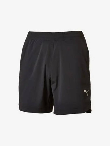 Men AW PES Woven Short BLACK - PUMA - BALAAN 1