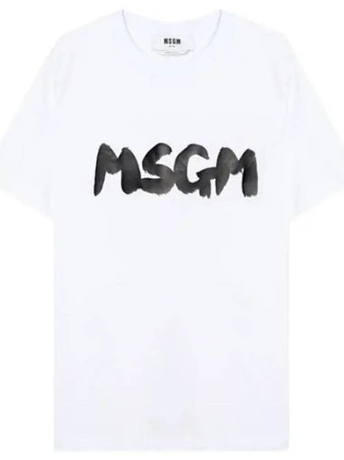 cloud logo short sleeve t shirt - MSGM - BALAAN 1