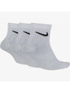 Everyday Lightweight Socks 3 Pack White - NIKE - BALAAN 3