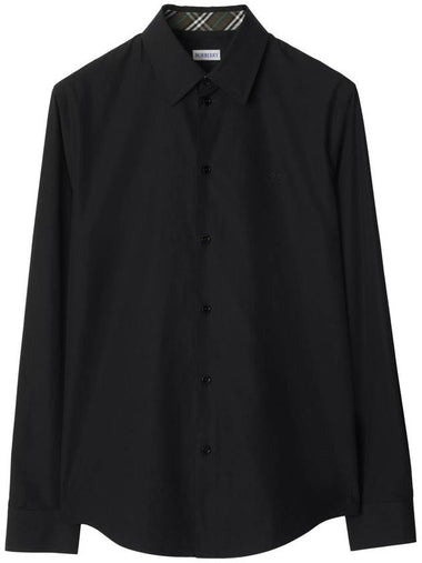 Burberry Shirts Black - BURBERRY - BALAAN 1