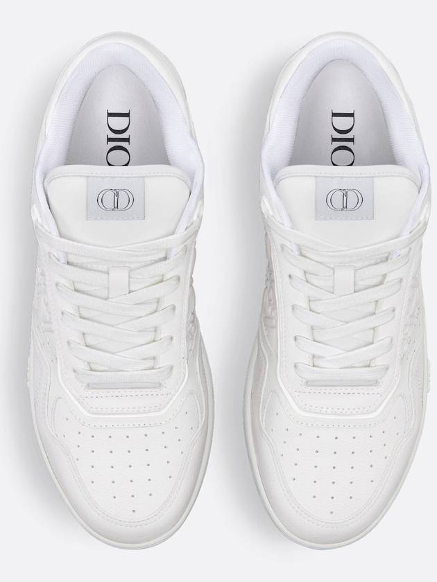 Oblique B27 Low Top Sneakers White - DIOR - BALAAN 4