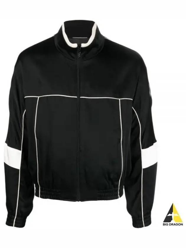 Teddy Zip-Up Jacket Black - SAINT LAURENT - BALAAN 2