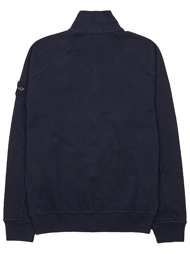 Compass Patch Zip-Up Jacket Navy - STONE ISLAND - BALAAN 3