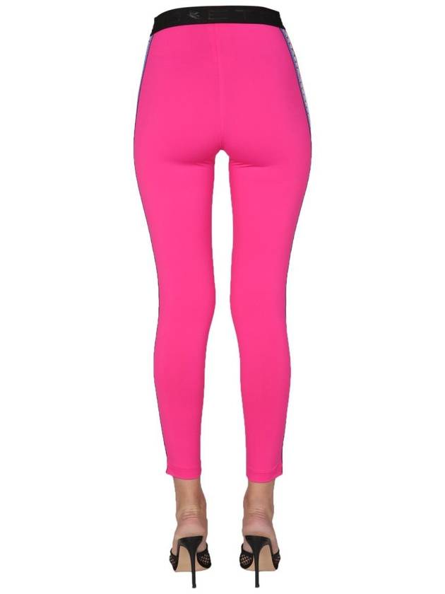 Women's Pattern Leggings Fuchsia - ETRO - BALAAN 5