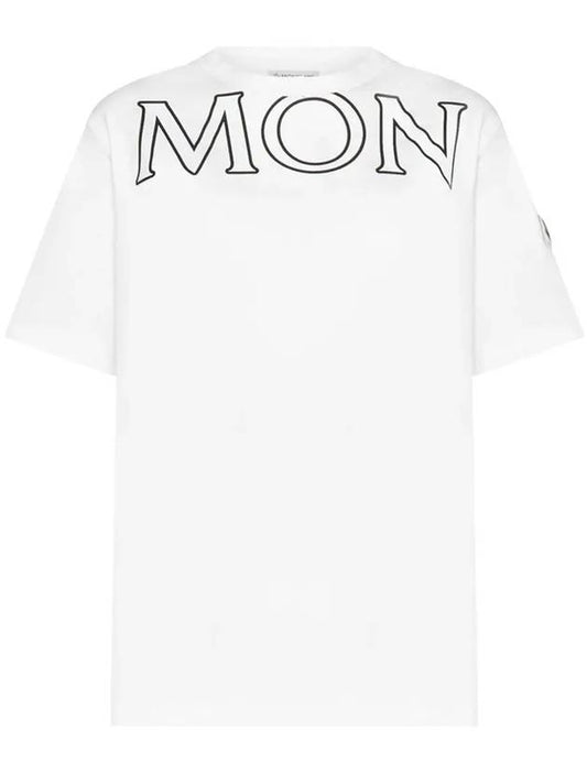 23SS Women's Printing Logo TShirt 8C000 22 829HP 033 - MONCLER - BALAAN 2