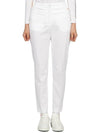 Women's Eleonora Straight Pants White - J.LINDEBERG - BALAAN 2