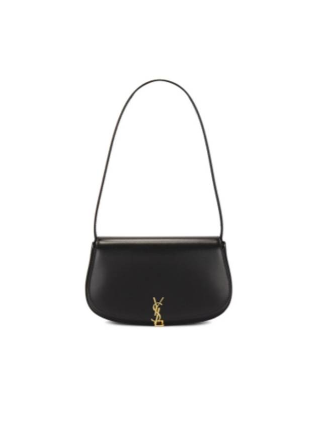 Voltaire Box Half-moon Shoulder Bag Black - SAINT LAURENT - BALAAN 2