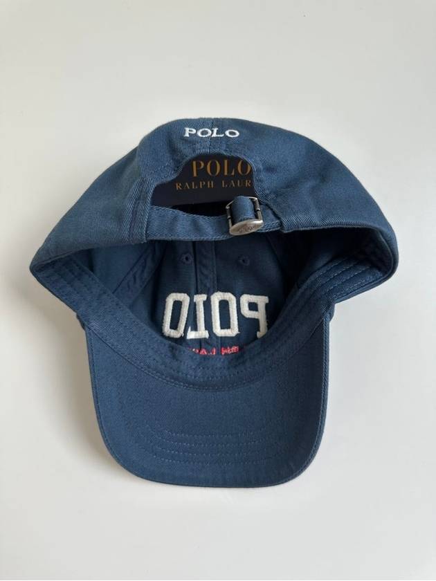 Kids Ball Cap 322940810001 CLANCY BLUE 5 7Y - POLO RALPH LAUREN - BALAAN 5