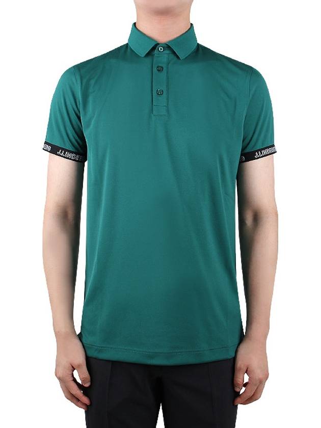 Golf wear men s collar short sleeve t shirt GMJT07623 M374 - J.LINDEBERG - BALAAN 4