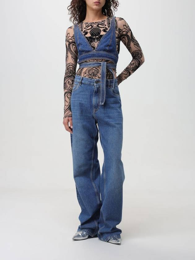 SS24 low waist baggy jeans WRNB0005 AD171 - ETRO - BALAAN 3