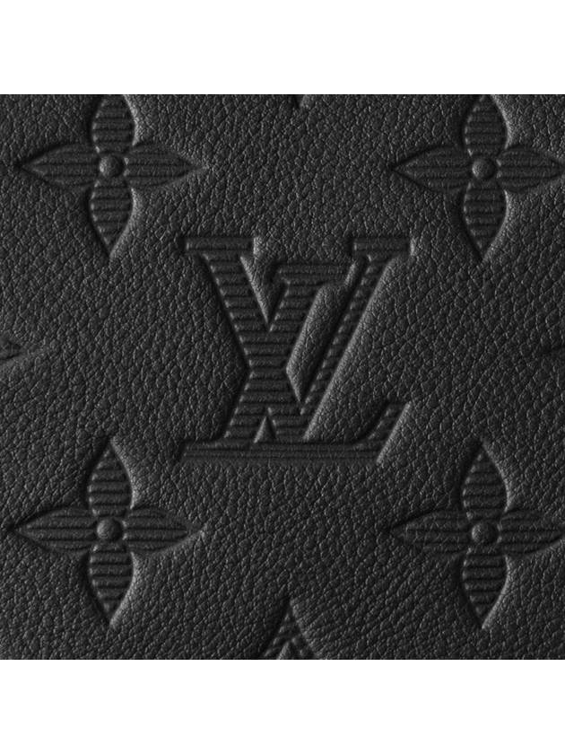 Pochette Voyage Souple Monogram Leather Pouch Bag Black - LOUIS VUITTON - BALAAN 7