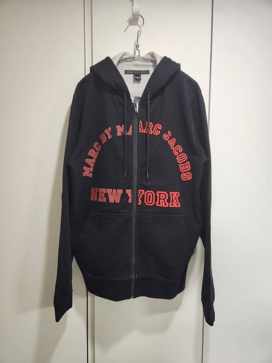 marc by newyork asymmetric hooded zipup - MARC JACOBS - BALAAN 1