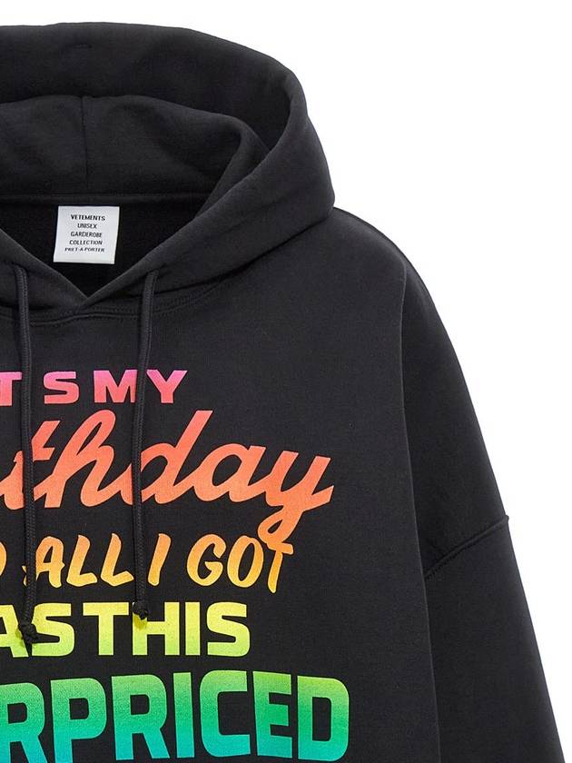 Vetements Overpriced Birthday Hoodie - VETEMENTS - BALAAN 3