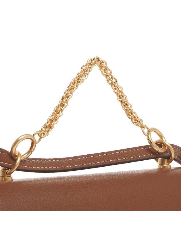 Miller Chain Tote Mini Bag Brown - TORY BURCH - BALAAN 10