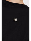 4G Motif Short Sleeve T-Shirt Black - GIVENCHY - BALAAN 4