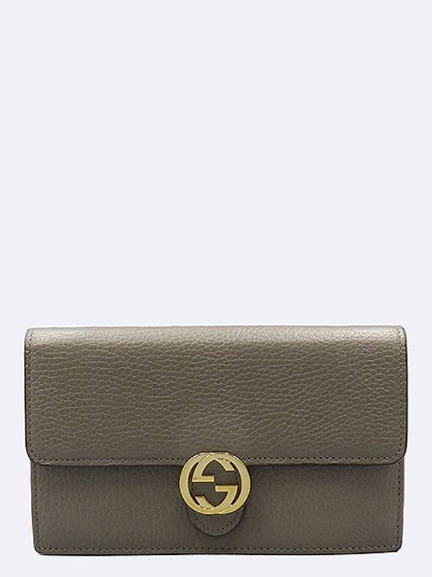 Gucci 510314 GG interlocking leather WOC long wallet and crossbag - GUCCI - BALAAN 2