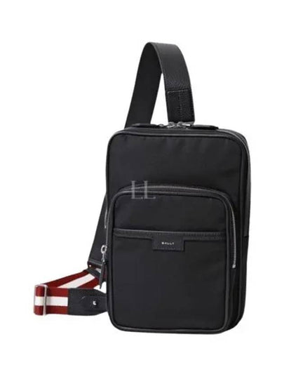 Code Nylon Sling Cross Bag Black - BALLY - BALAAN 2