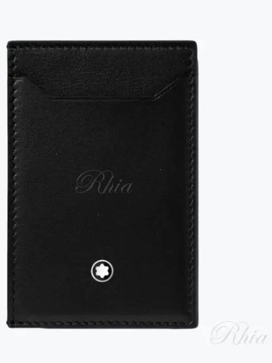 Meisterst?ck Pocket 3CC Card Wallet Black - MONTBLANC - BALAAN 2