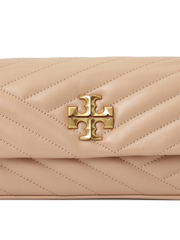 Kira Chevron Flap Small Shoulder Bag Sand - TORY BURCH - BALAAN 9