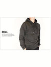 Men Hoodie Mohawk Khaki 5CN - DIESEL - BALAAN 2