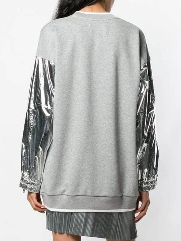 Maison Margiela 1 METALLIC SLEEVE SWEATSHIRT - MAISON MARGIELA - BALAAN 5