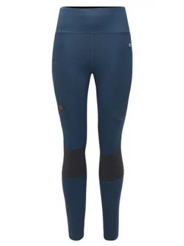 Women's Abisko Trekking Tights Pro Indigo Blue - FJALL RAVEN - BALAAN 2